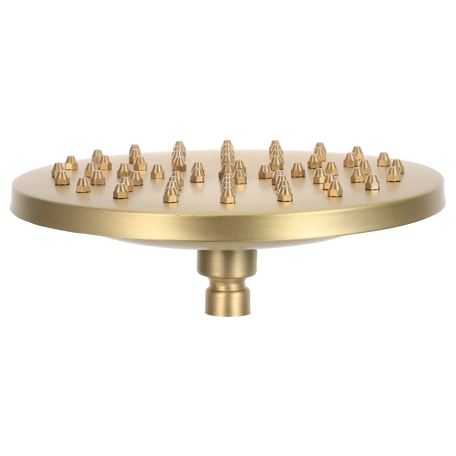 copper-shower-head-ceiling-mounted-bracket-light-brown-bathroom-fixture