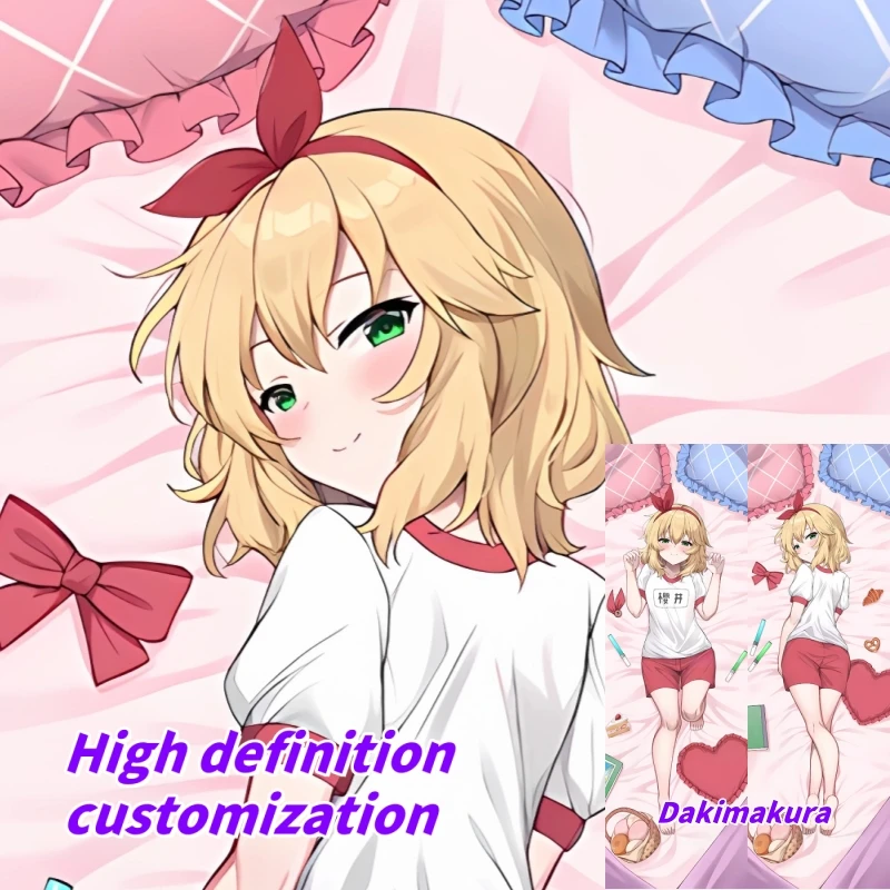 Dakimakura Anime Pillow Case THE IDOLM@STER Double-sided Print Of Life-size Body Pillowcase Gifts Can be Customized