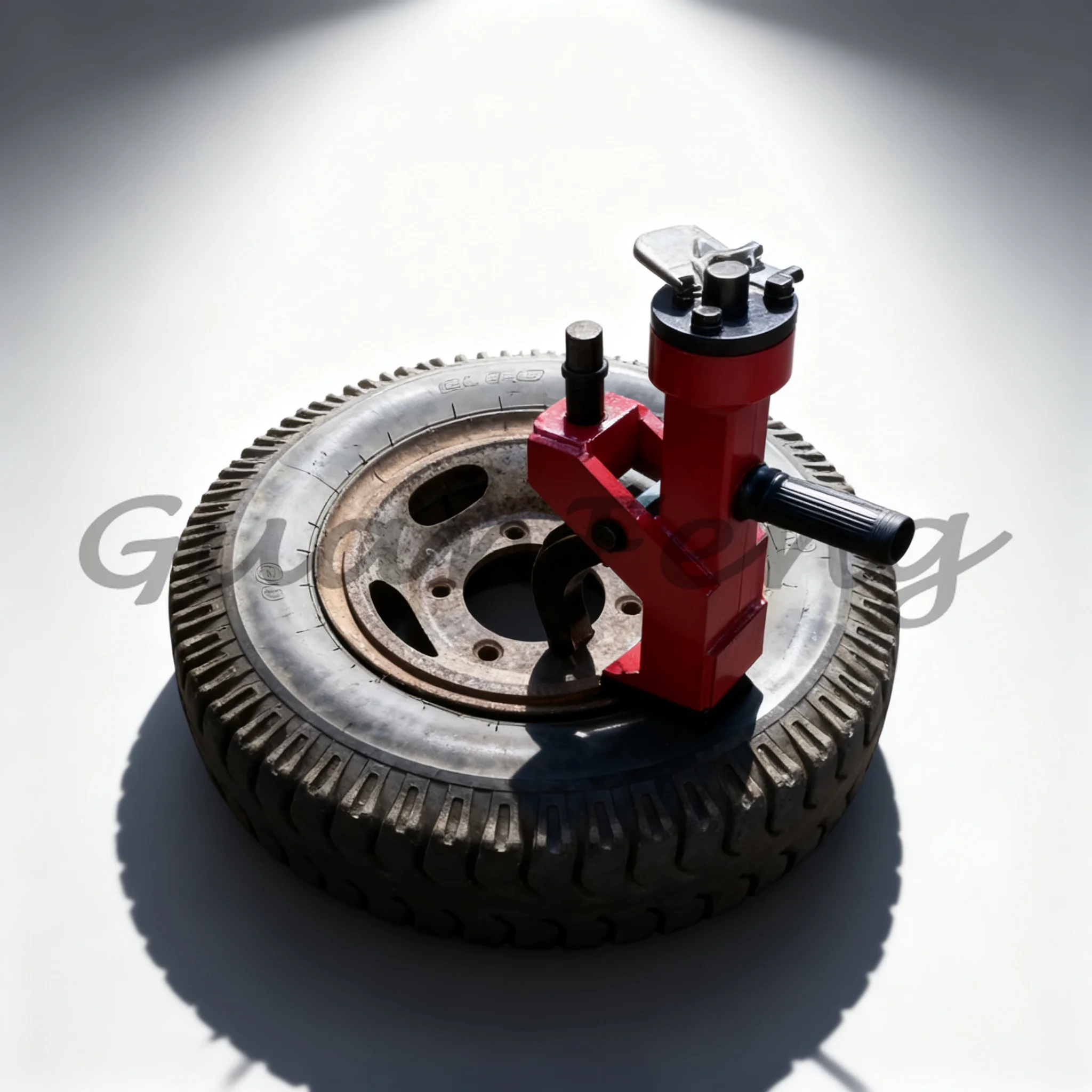 Mobile Inflatable Tire Stripping Machine New Type Simple Forklift Tire Disassembly Loader For Tire Removal & Installation