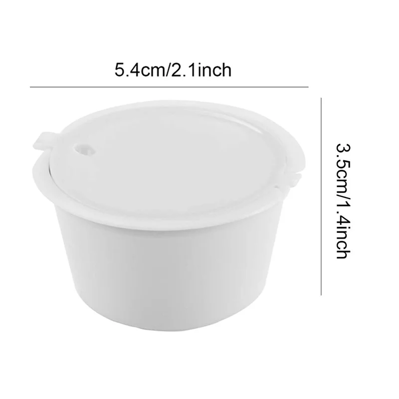 SANQ 6 ชิ้นกาแฟแคปซูลกาแฟเติมแคปซูล Pods Universal กาแฟกรองช้อนแปรงสําหรับ Dolce Gusto A