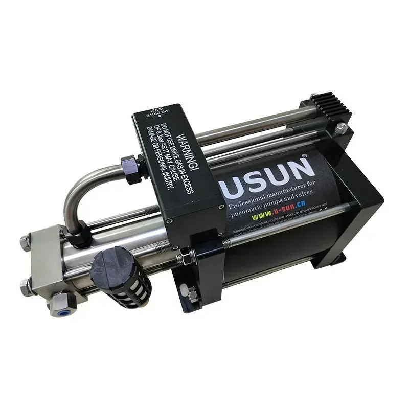 USUN  Model:GB40-OL 100-300 Bar Oxygen clean  Single action  pneumatic driven oxygen gas  booster pump for diving use Hot sale
