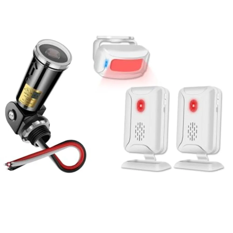 door sensor chime components setup