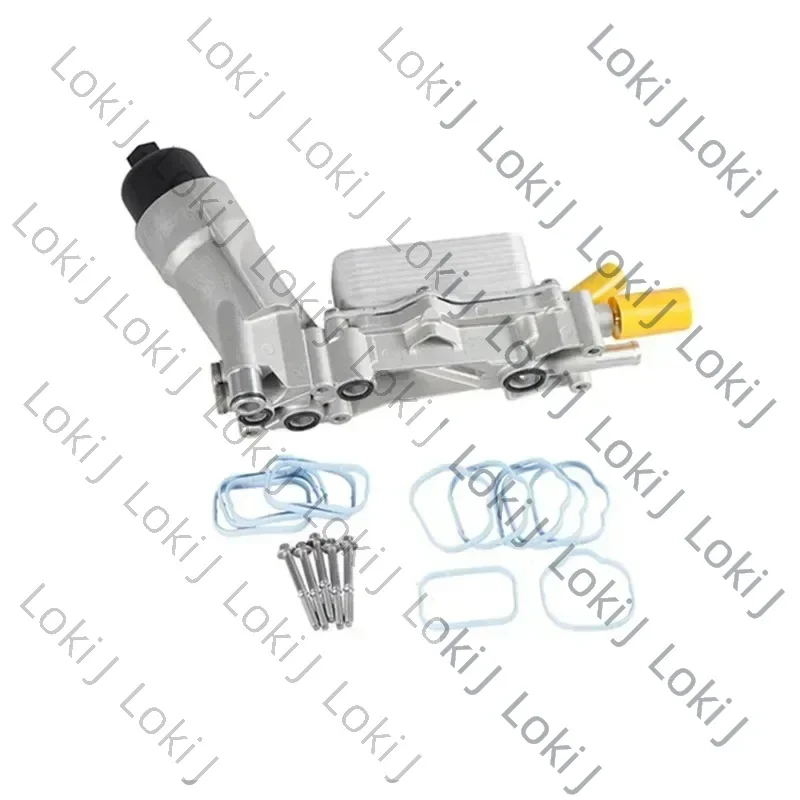 Loki JAluminum Housing Oil Filter Assembly Oil Cooling Filter Base 926-876 5184294AE 68105583AF For 2011-2016 Jeep Dodge Chrysle