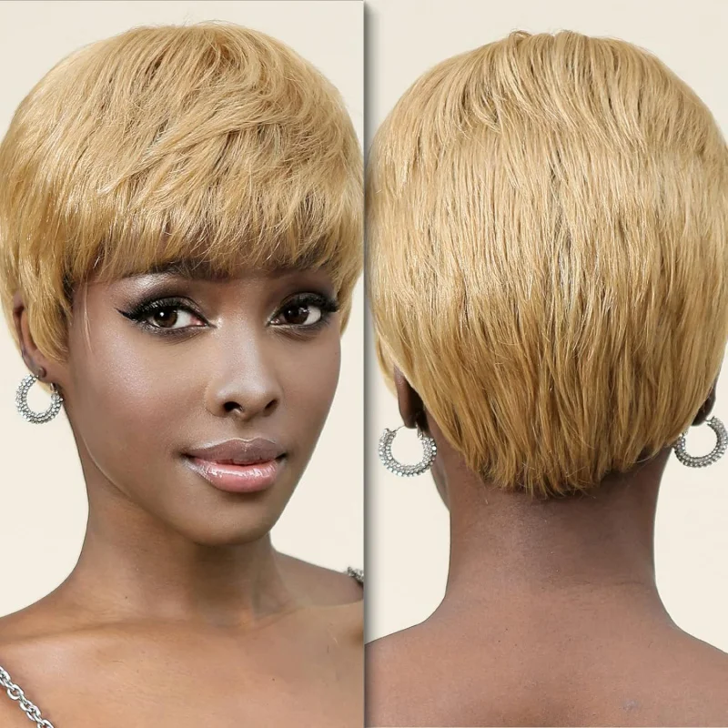 

Ультракороткий африканский парик машинной работы из химического волокна с сеткой-розой