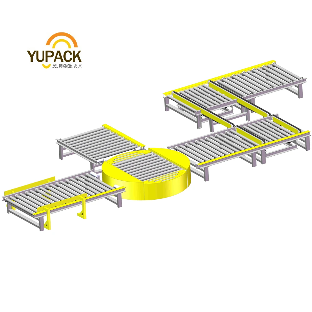 High quality customized electric motorized pallet roller conveyor system