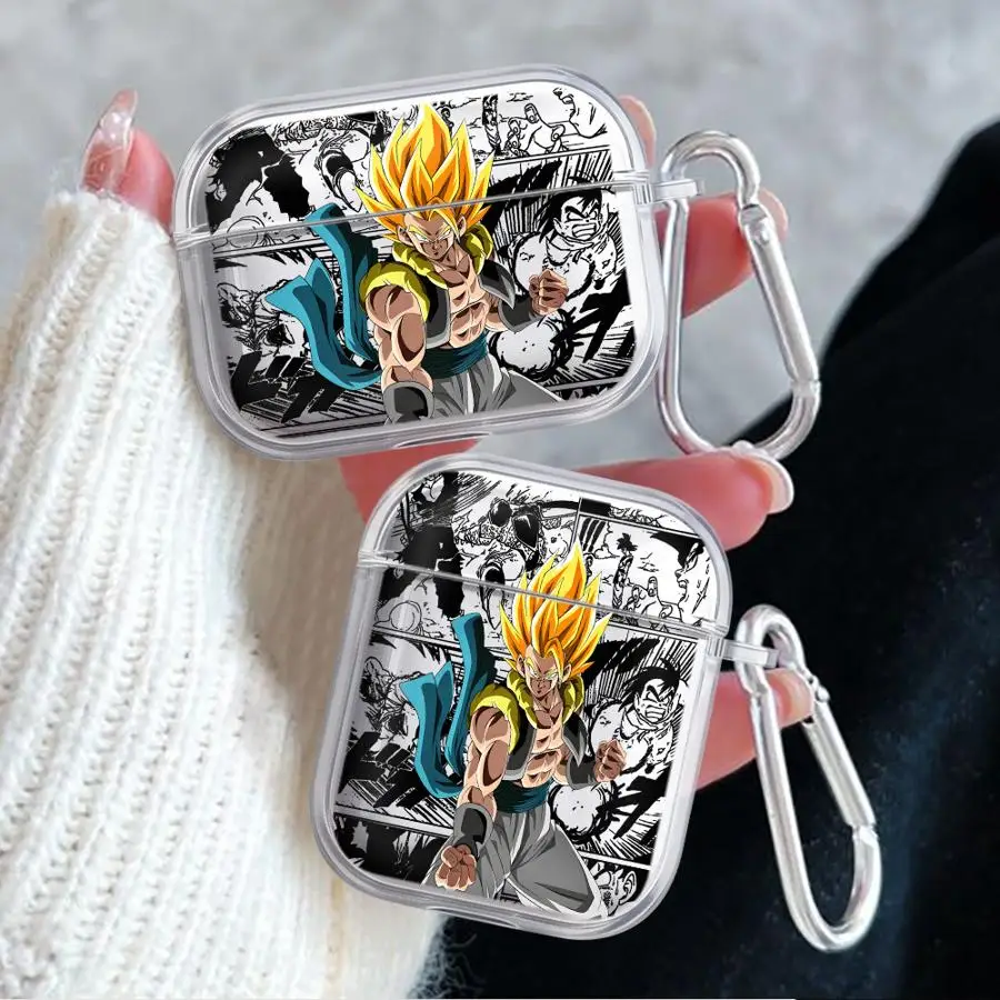 Clear Earphone Cases Cover Case For Airpods 2 Pro3 Pro 3 1 Pro2 4 D-ragonS B-allS Cool Vegeta