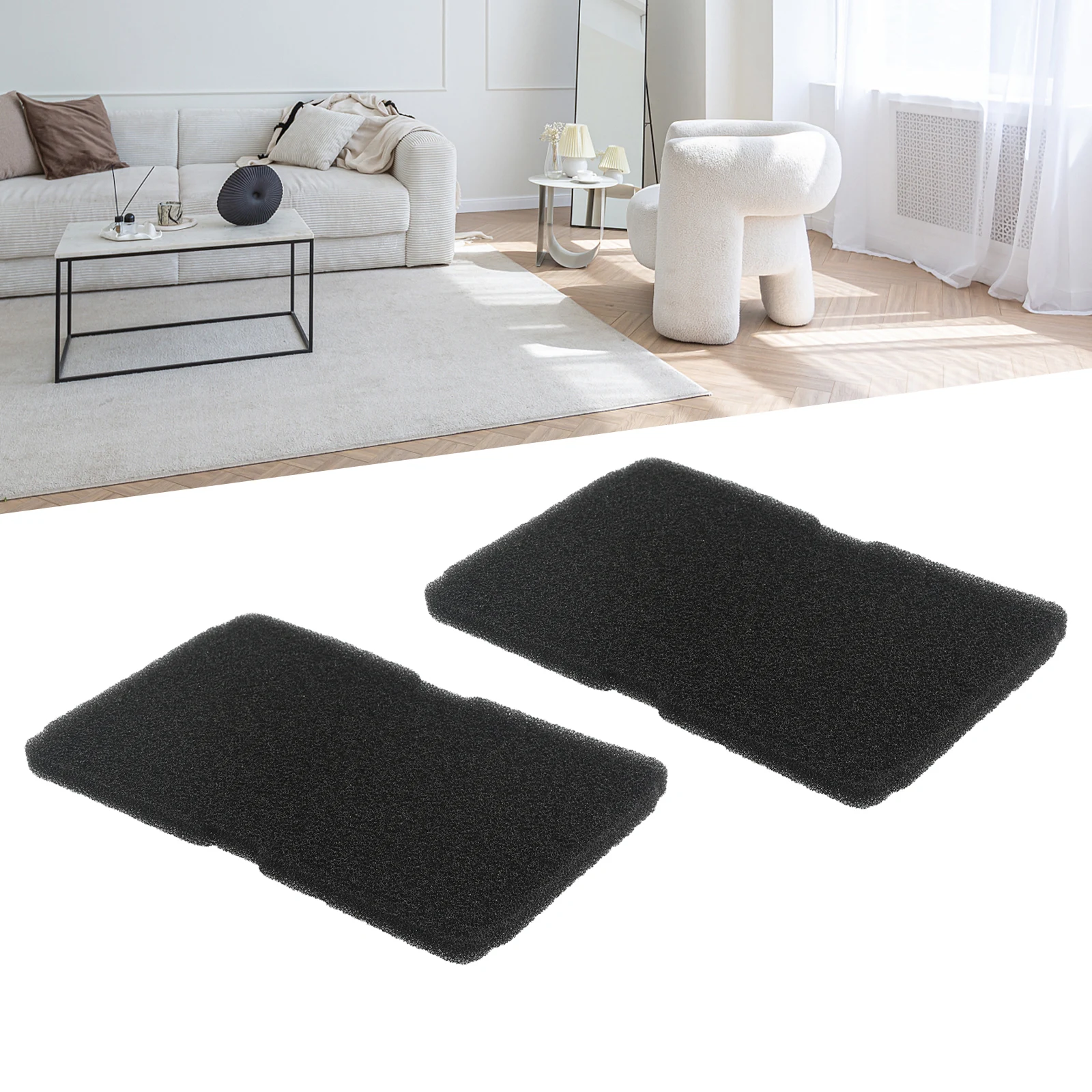 تعزيز كفاءة المكنسة الكهربائية، 2 قطعة فلتر إسفنجي لمجفف الملابس Beko/SMEG، سهل الاستبدال، منع الغبار #1