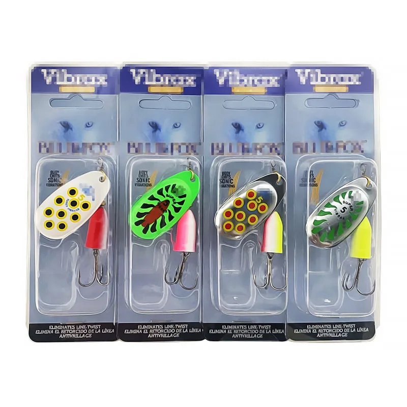 Bazooka Fishing Lure Spinner Wobblers Rotating Colorful Bionic Jig Metal Sequin Trout Spoon Hooks Bass Carp Pesca Winter Pike