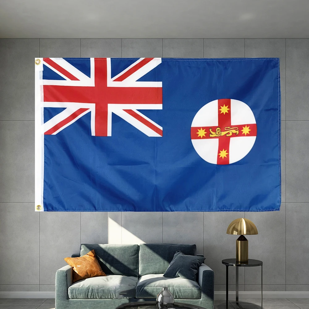 Australian Six State Flag Queensland Tasmania New South Wales South Western Australia Victoria  Material Object Photophy