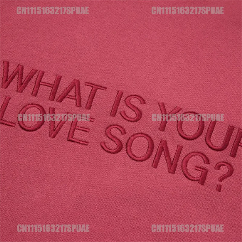 NEUE Kpop Idols What Is Your Love Song Same Hoodies World Tour Same Cotton Cap Hoody Fashion Damen Herren Top-Kleidung
