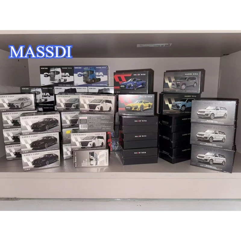 MASSDI1:64 alloy die-casting car model, Lexus, Land Rover, Audi, Toyota Alphastania Classic Collection, holiday gift for boys.