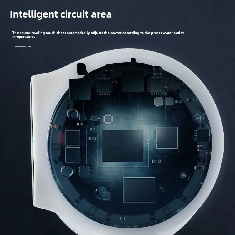 TINSOL Rubinetto caldo istantaneo da 3000 W Scaldabagno caldo e freddo Rubinetto elettrico per riscaldamento rapido da cucina con display della temperatura