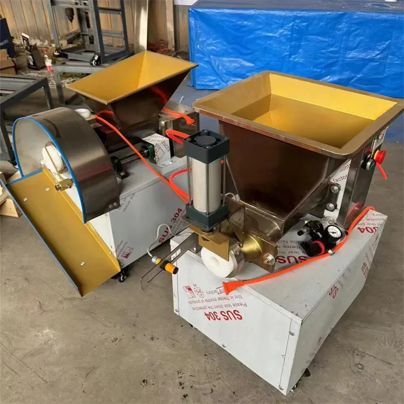 Commercial Small Dough Divider and Automatic Cake Pat Machine with Quantitative Timing Function for Filling and Dividing