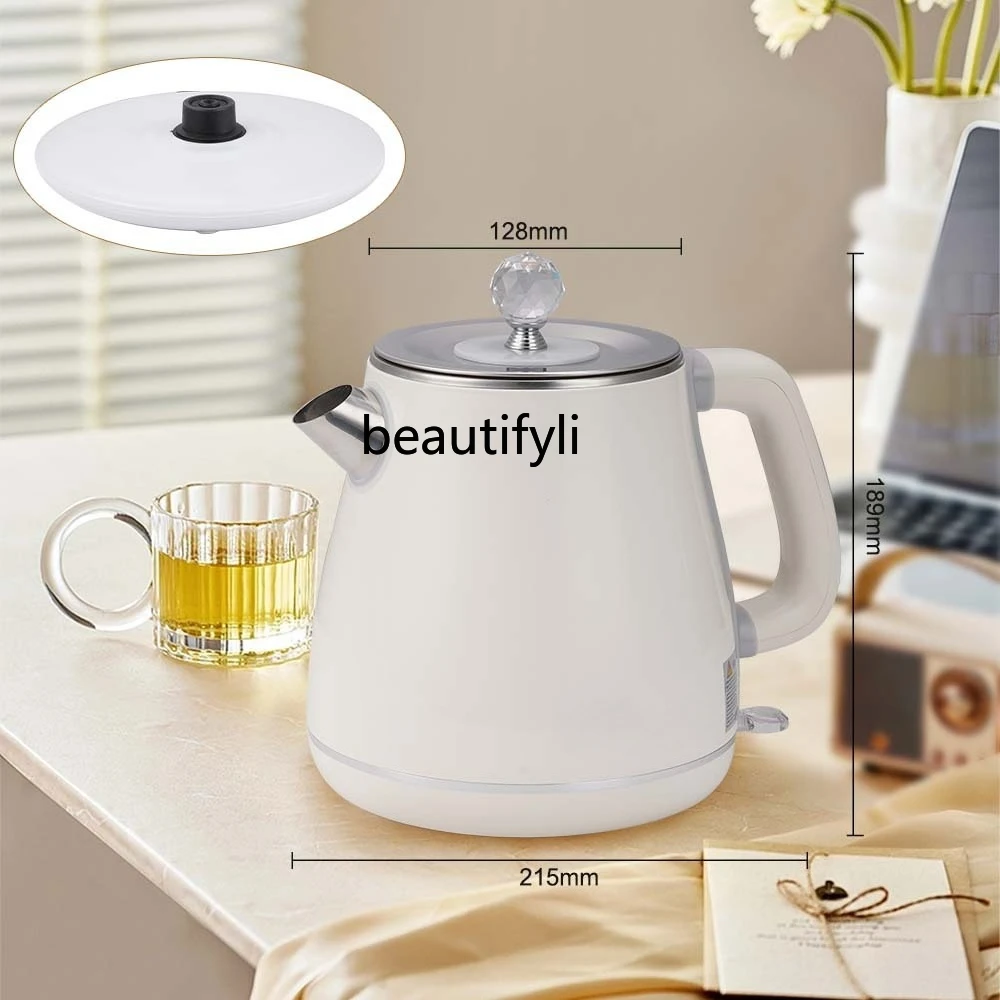 Household 304 stainless steel liner, double gold waterproof temperature control electric kettle