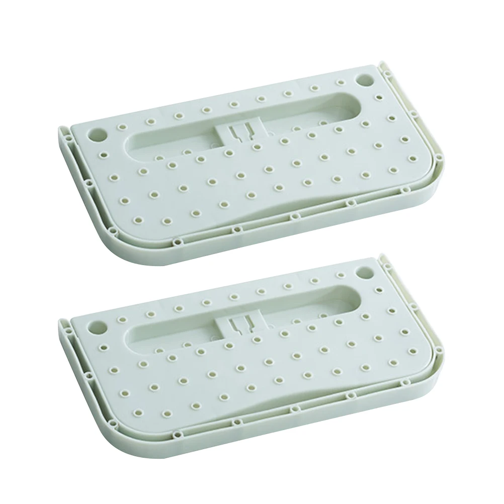 

2pcs Wall Mounted Shoe Rack Foldable Eco Plastic Storage Organizer for Sneakers Sandals Kid Shoes Door Hanger Save Space