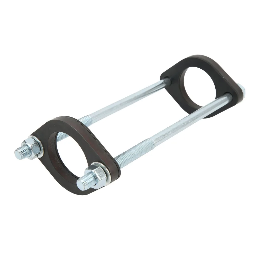 250mm Motorcycle Shock Spring Compression Tool Up to 75mm Compact Coil Spring Compressor Steel Construction Stable Support