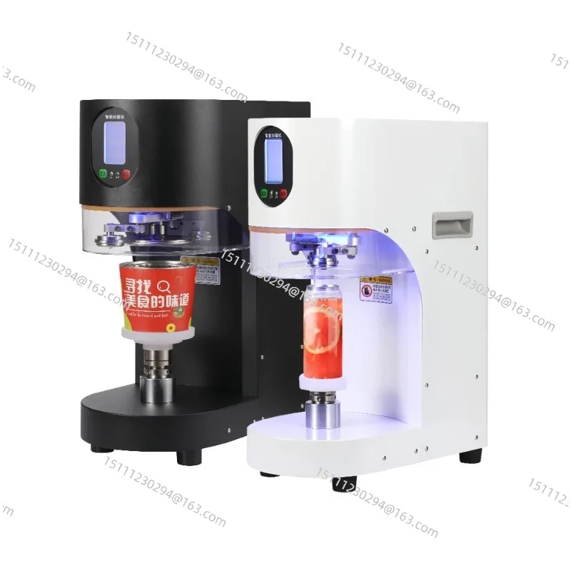 Fashion Non Rotary Automatic Intelligent Can Sealing Machine Takeaway Bowl Capping Equipment PET Tin Jar Beer Paper Cans Seamer