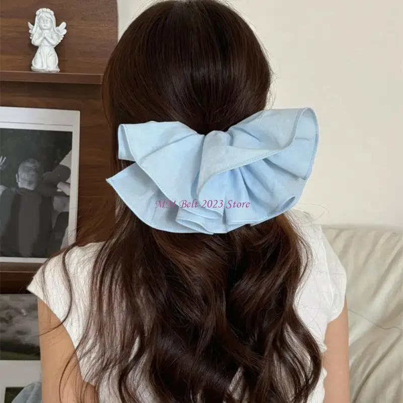 49me geavanceerde dubbele laag kanten haarband dubbele laag elastische haar scrunchies hoofddeksels geschikt voor verschillende