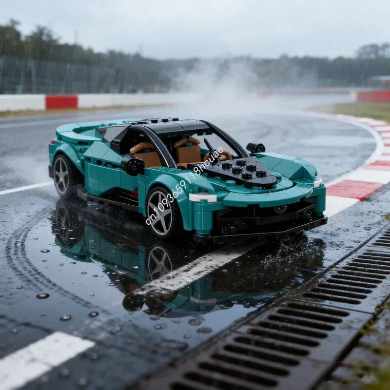 

331pcs MOC Inspired Zenvo Aurora City Champions Model Building Blocks Construction Festival Gifts DIY Idea Brick Toys Birthday