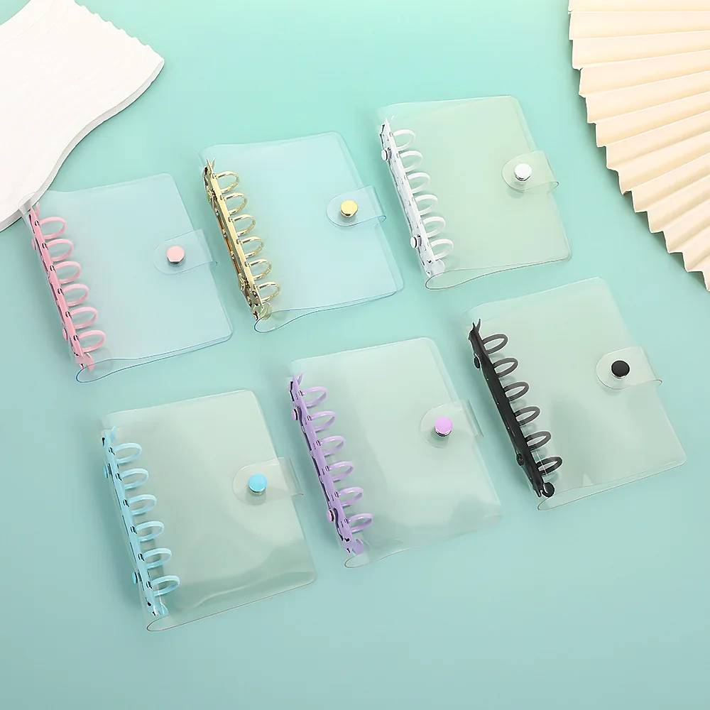 A7 Bunte DIY Binder Fotokarten Sammeln Lose Blatt Notebook Refill Spirale Binder Innenseite Tagebuch Agenda Planne – Detail 2