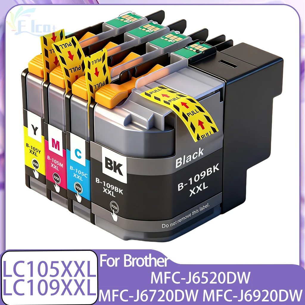 LC105 LC109 109 LC105XXL LC109XXL ink Cartridge Compatible For Brother MFC-J6520DW MFC-J6720DW MFC-J6920DW Printer Ink Cartridge
