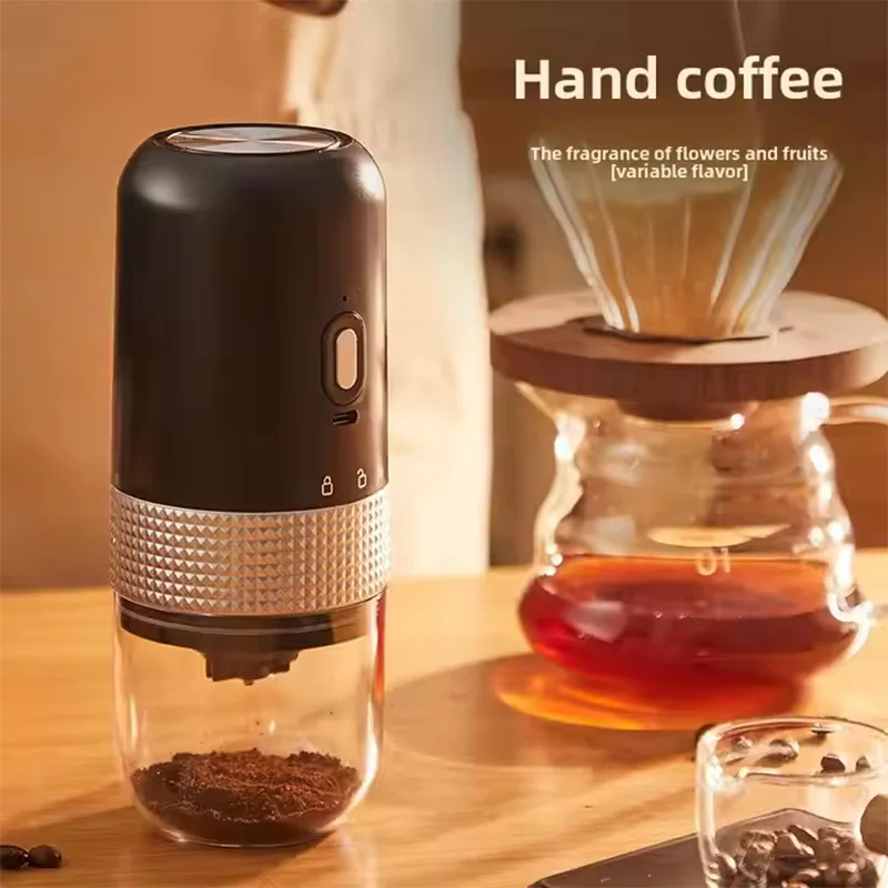 

High Quality Small Household Electric Coffee Grinder Portable Ceramic Blade All-Hand Manual Bean Grinder