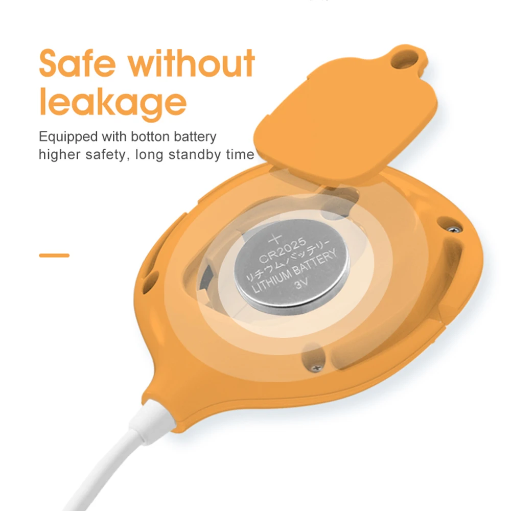 Alarma de enuresis para bebé con cable, alarma para orinar para niños, niñas, niños, orinal, entrenamiento, cuidado de personas mayores con luz indicadora LED, 2 modos de alarma