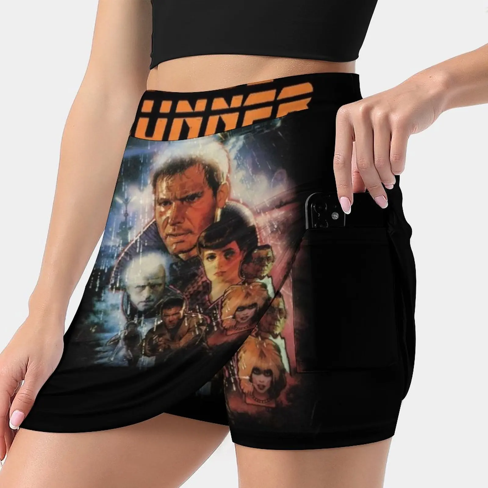 

Blade Runner Shirt! Women's skirt Mini Skirts A Line Skirt With Hide Pocket Blade Runner Phillip K Dick Cult Film Obscure Sci