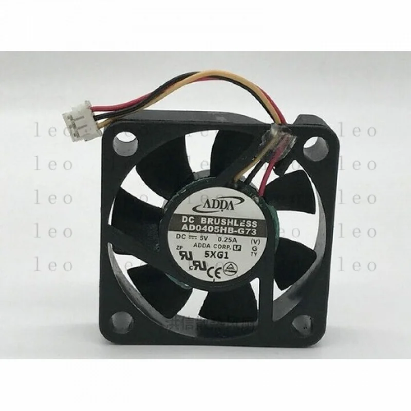 YY  ADDA AD0405HB-G73 DC5V 0.25A 4CM 40*40*10MM 40mm Cooling Fan 3Pin #F11