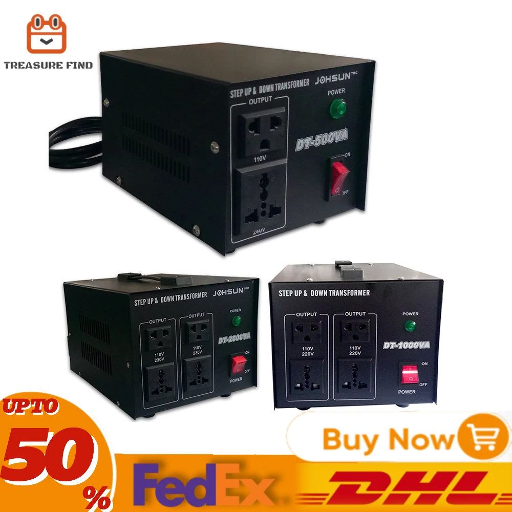 Spannungs wandler Transformator Ein-Klick-Schalter 220V bis 110V oder 110V bis 220V Wandler