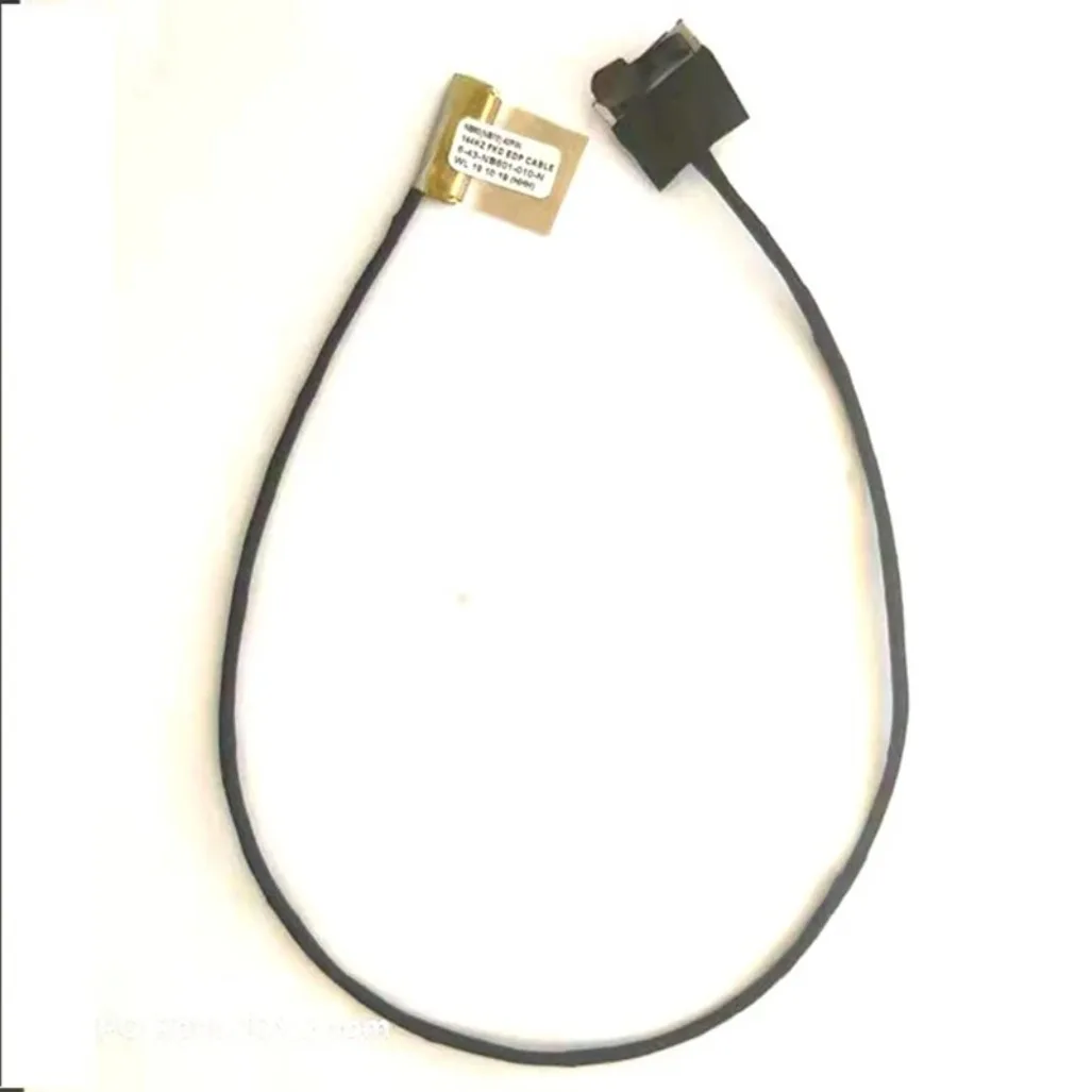 Como 4K 40pin 6-43-N85H1-010-2S para CLEVO N850RC Hasee Z7-KP7G1 GIGABYTE G5 MD G5 GD KD KC Cable de pantalla de vídeo LCD para ordenador portátil