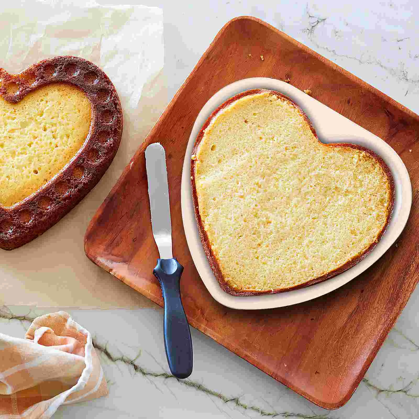 Moule à gâteau en forme de cœur, cuisson profonde pour four, mini moules à flan, gâteau au fromage perfectif astronomique