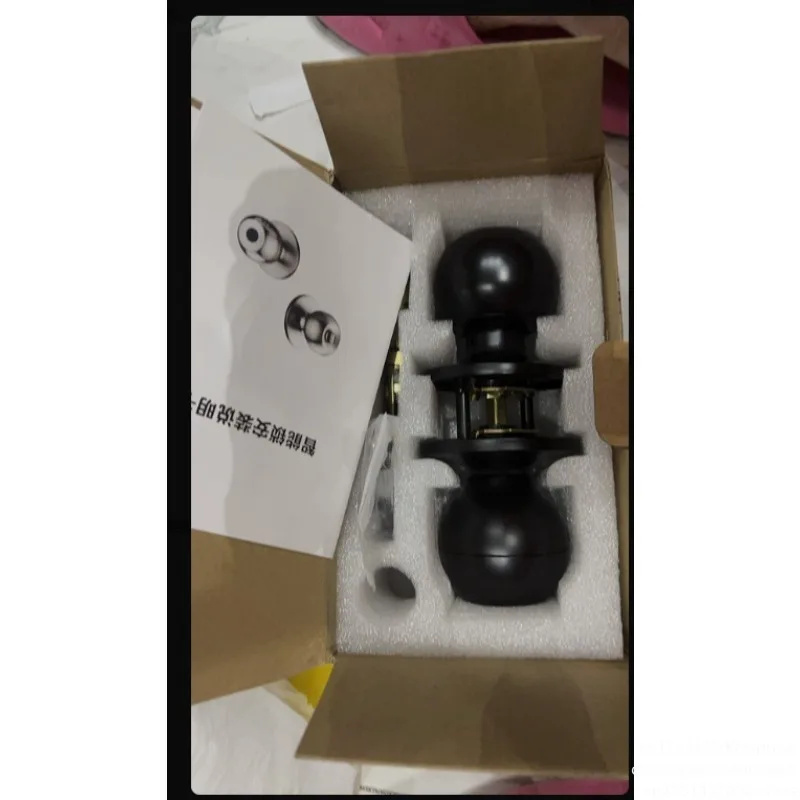 Tuya Smart Fingerprint Door Knob Lock WiFi App Remote Control Keyless Entry Smart Door Lock Temporary Password Unlock