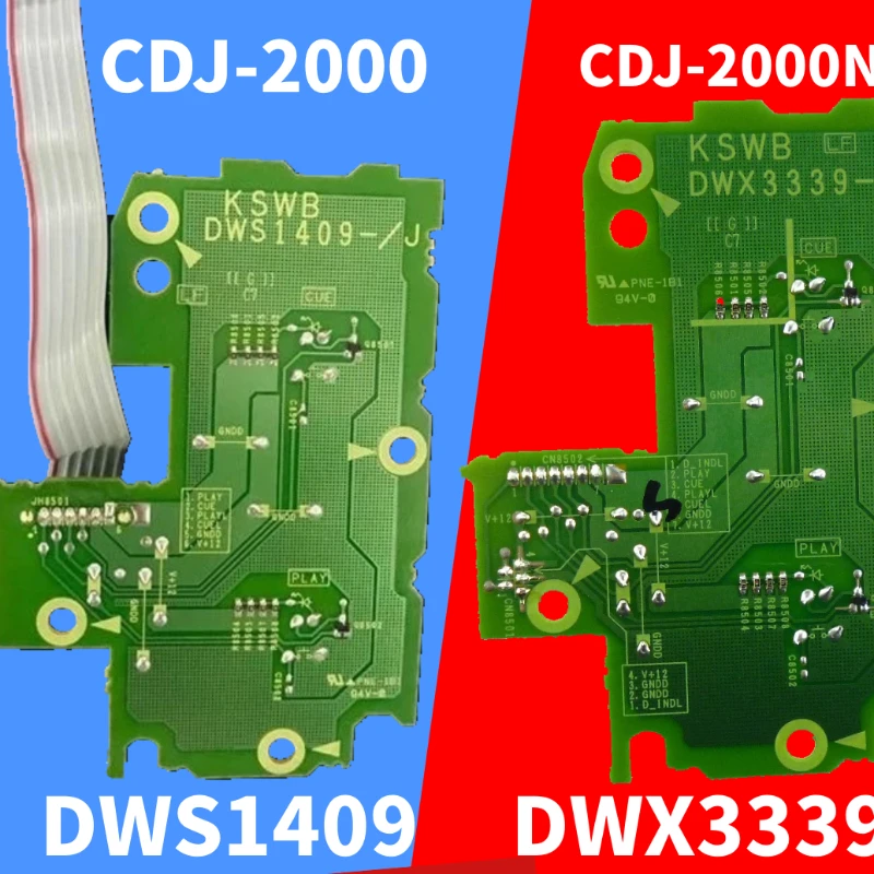 New Pioneer Cdj2000nxs2 Disk Recorder Play Stop Key Play Cue Circuit Board Dwx3703 in Stock