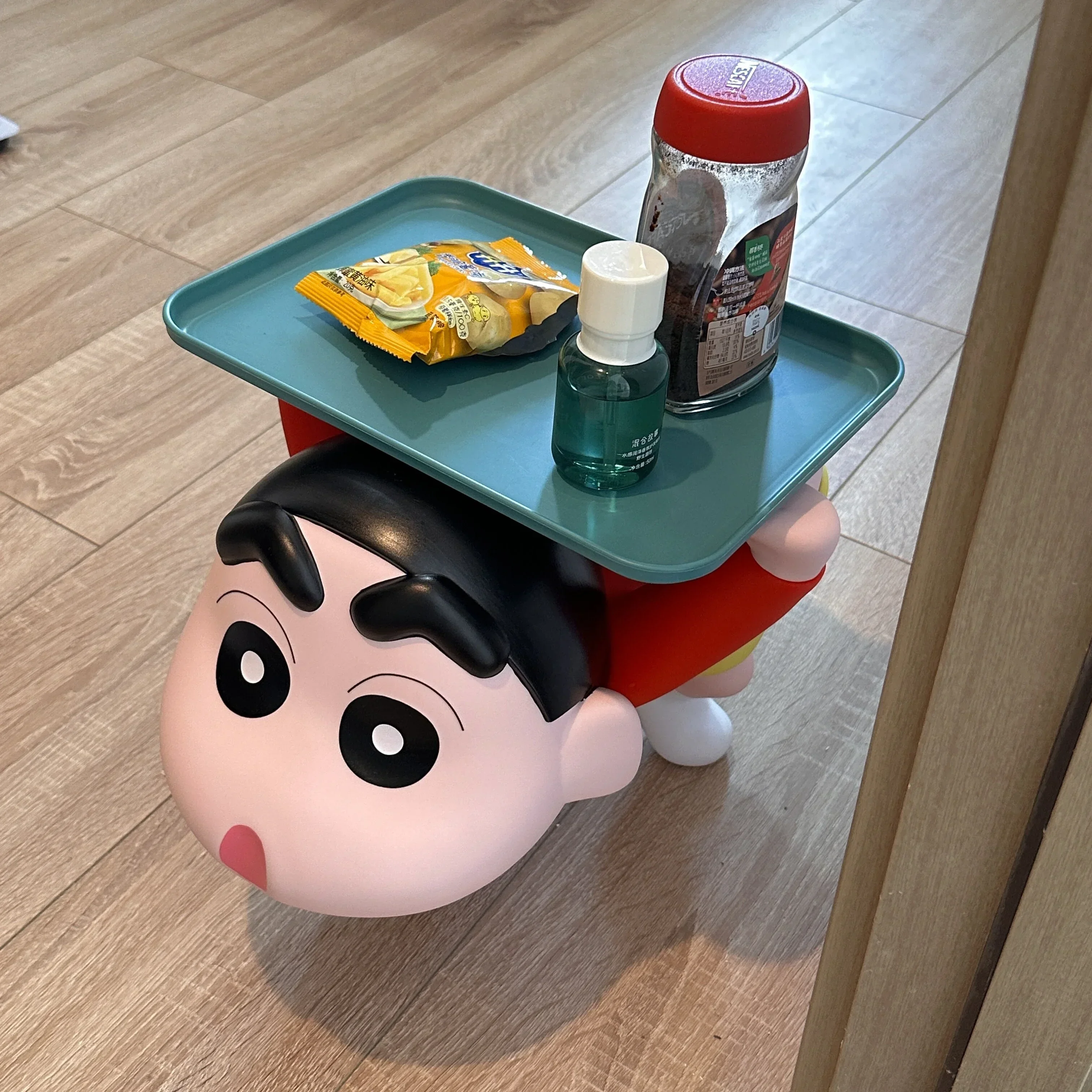 28cm Crayon Shinchan Naked Trendy Creative Home Animation Peripherals Furniture For Display Little New Butt Tray Action Figure