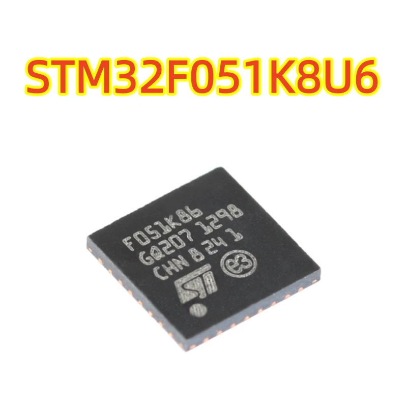 Original genuine STM32F051K8U6 UFQFPN-32 ARM Cortex-M0 32-bit microcontroller MCU, 100% brand new chip