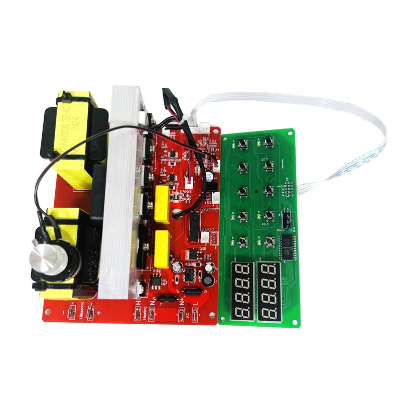 28khz-40khz 300W Digital Display Ultrasonic Generator Power Board For OEM Ultrasonic Wave Cleaning Machine Circuit Board