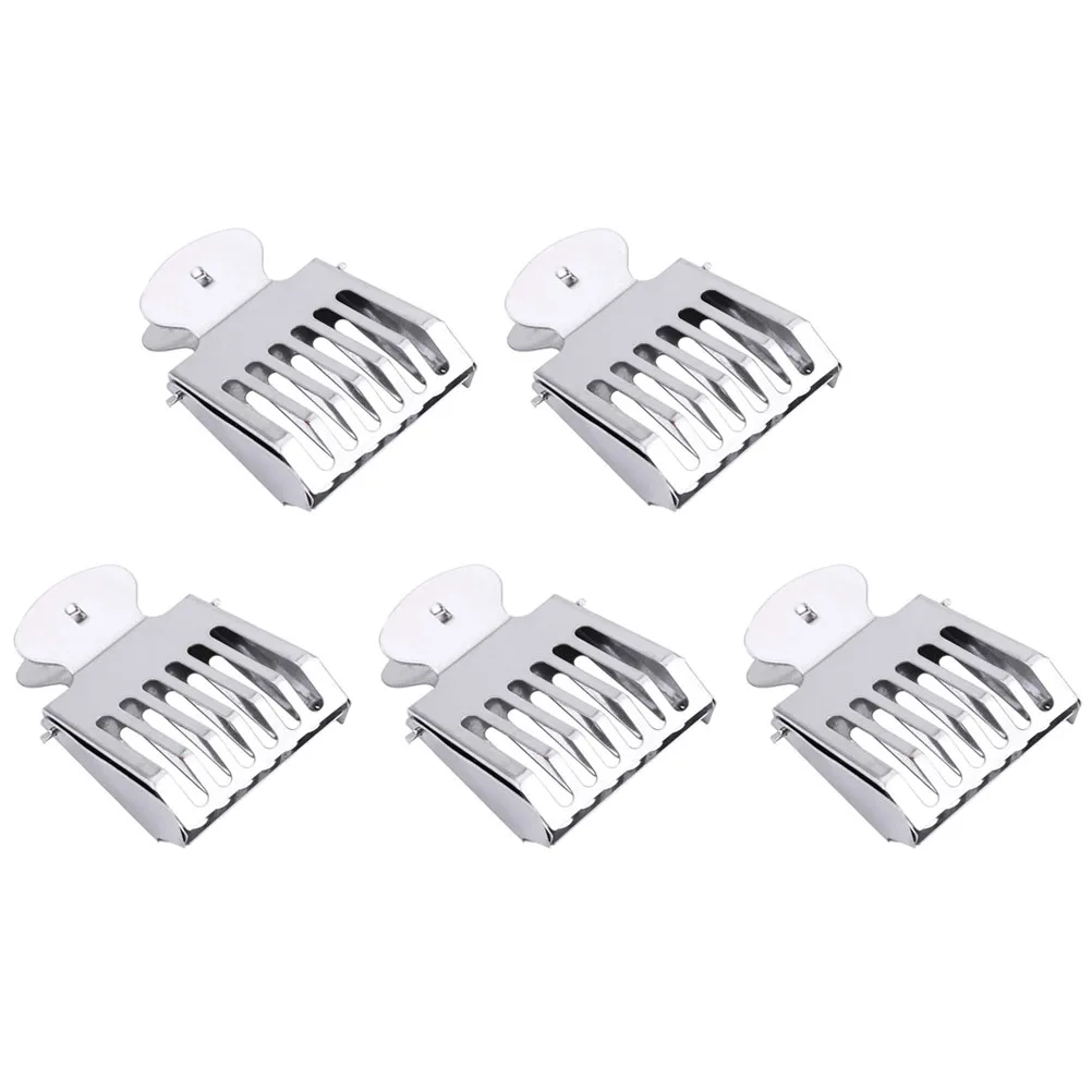 5pcs Beekeeping Clips Stainless Steel Durable Catcher Cage Essential Tool for Beekeeper Gardening Supplies