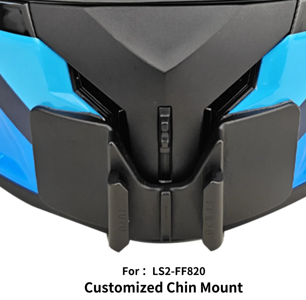 for LS2 FF820 Aluminium Helmet Chin Mount for GoPro Hero 13 12 11 10 9  Insta360  X5 X4 X3 Ace pro DJI Action 6 5pro 4 3 Camera