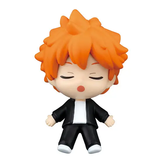 Original capsule toys kawaii Haikyu!! Kageyama Tobio Hinata Shoyo Tsukishima Kei Kozume Kenma Kuroo Tetsuro sleeping figures view 4