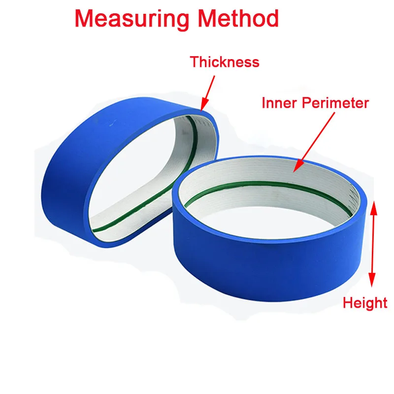 Customized Sponge Belt / Blue Cloth For Labeling Machine MT-200 With Guide Bar Round Bottle Labeler Spare Parts