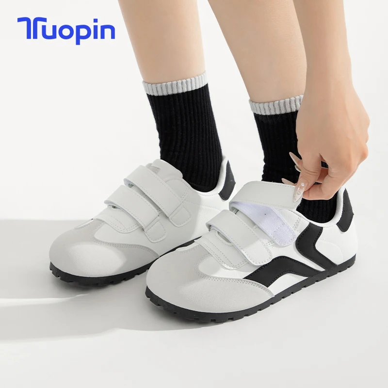 

TuoPin Silver gray women's shoes Bright face women's casual shoes women's sneakers ethical training shoes