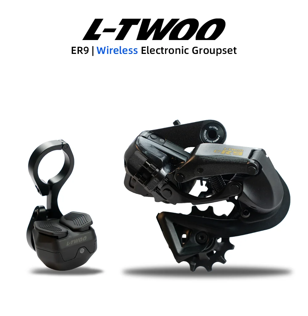 

2026 LTWOO eR9 Wireless Electronic Shifting Groupset, Compatible with 10-12 speed for 14-20 inch Folding bike/Flat bar Road bike
