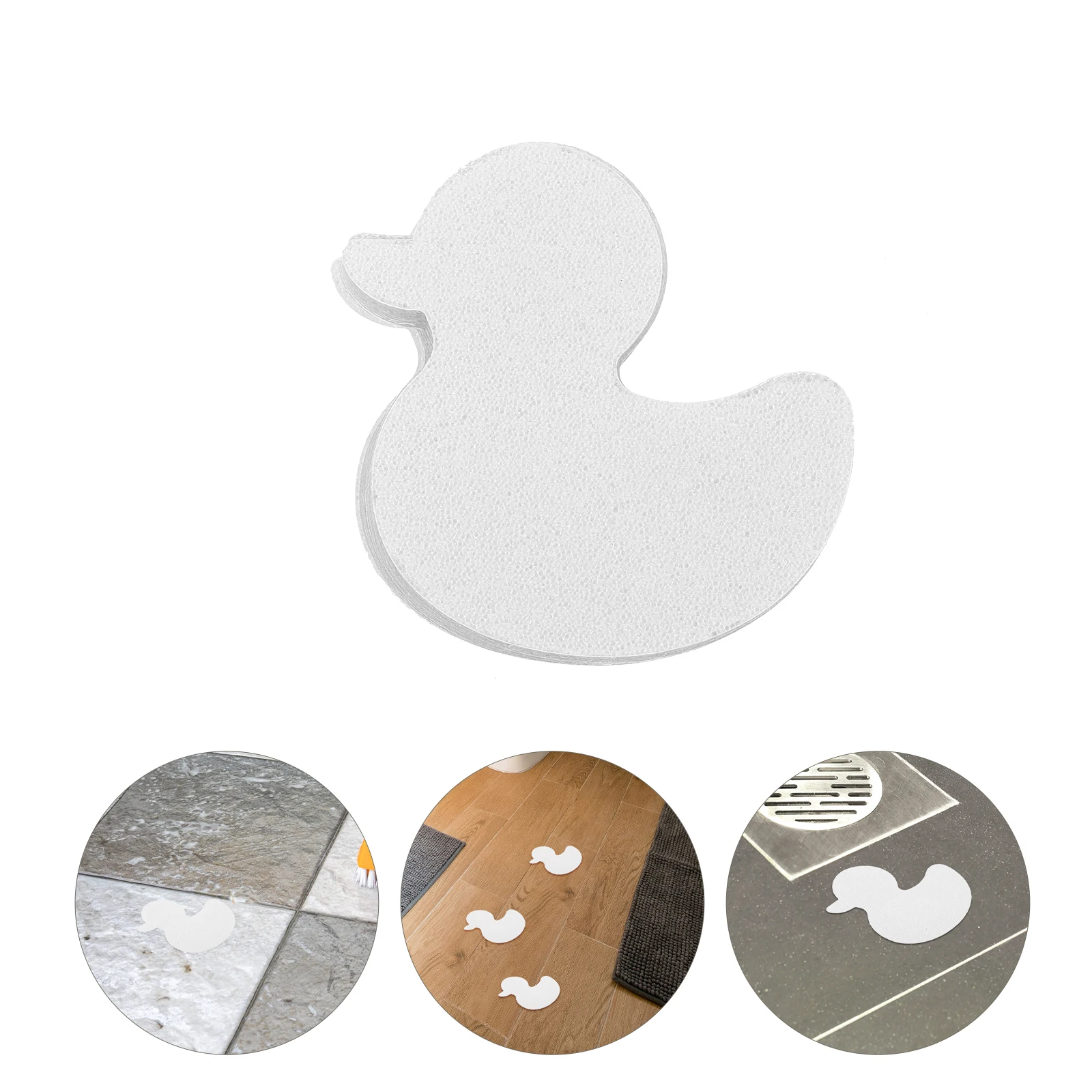 

20Pcs Shower Safety Mat Non Slip Bathtub Sticker Cute Duck Adhesive Waterproof Bath Tub Safety Stickers Bathroom Floor