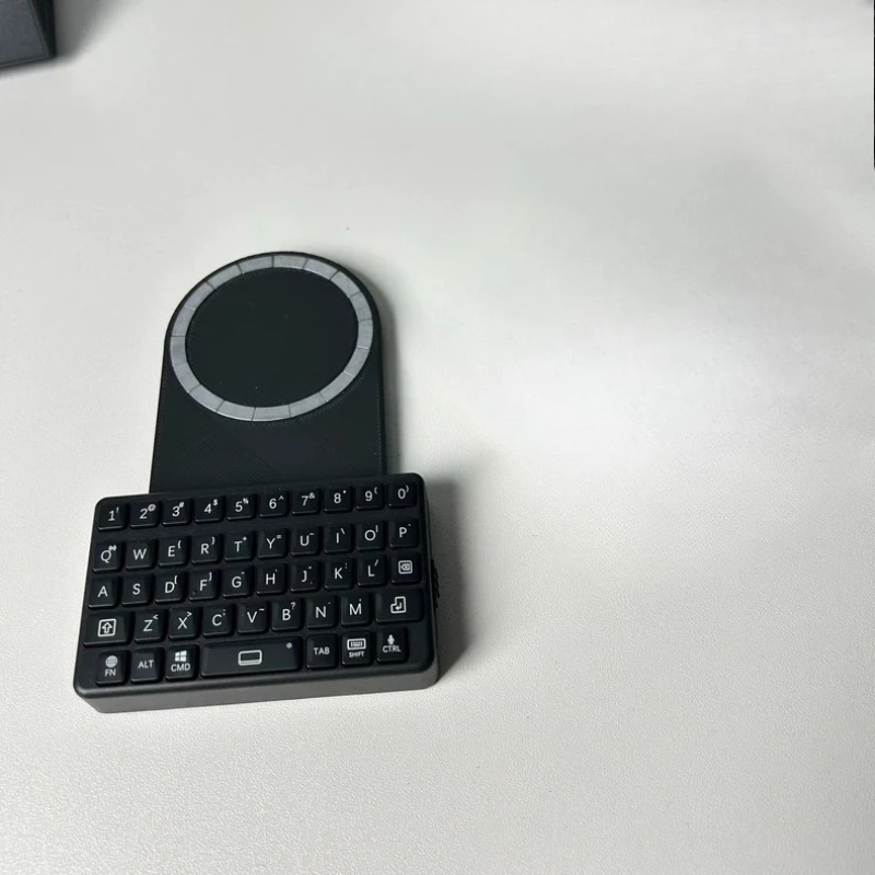 EXknight Mini Magnetic Wireless Keyboard Customized Bluetooth for Xiaomi Mix Flip 3D Printing Magnetic Blackberry Keyboard Gift