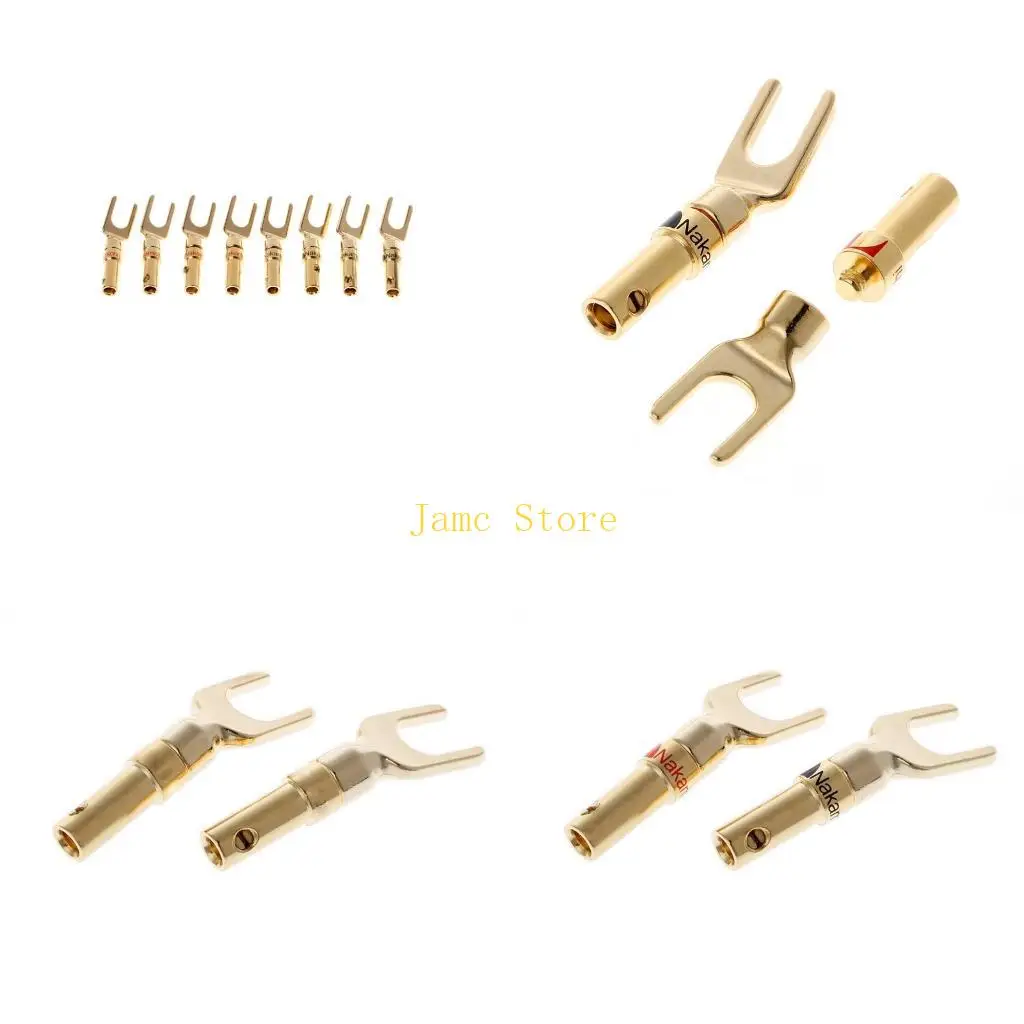 LX0B 8 Pcs Brass Go…