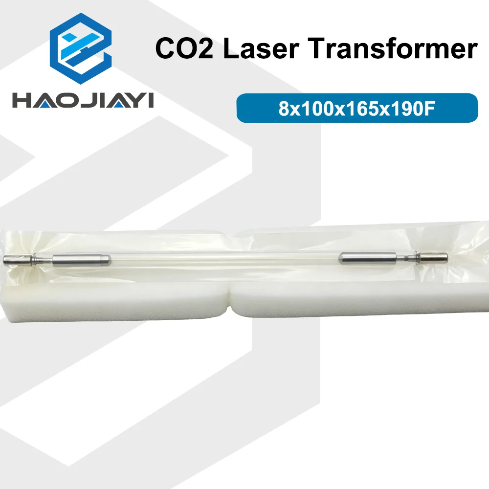 YAG Laser Xenon Flash Lamp 8×100×165×190mm F Negative Pole Xenon Arc Tube for Laser Welding Machine