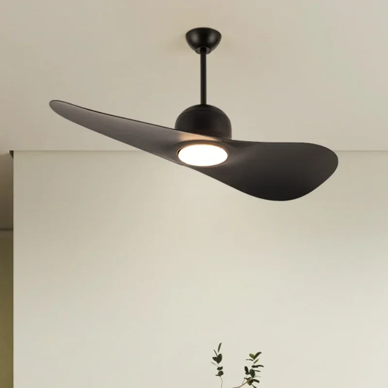 Minimalist Creative Restaurant Ceiling Fan Light Designer Hat Bedroom 2025 New Nordic Household Integrated Electric Fan Light