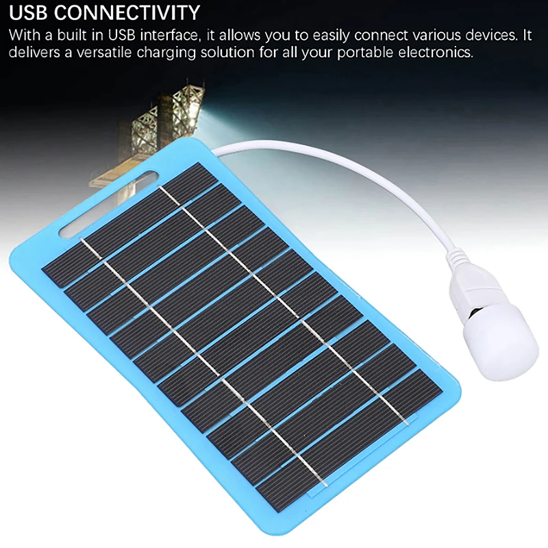 Mały panel słoneczny 5 V/5 W z USB DIY monokrystaliczny krzemowy ogniwosłoneczny wodoodporny przenośny panel zasilania kempingowego do telefonu komórkowego