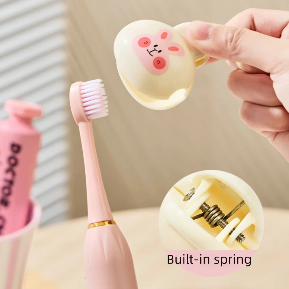 Plastic Toothbrush Head Protective Cover Portable Brush Protect Toothbrush Dust Cap Cover Rabbit/Koala/Bear Shape